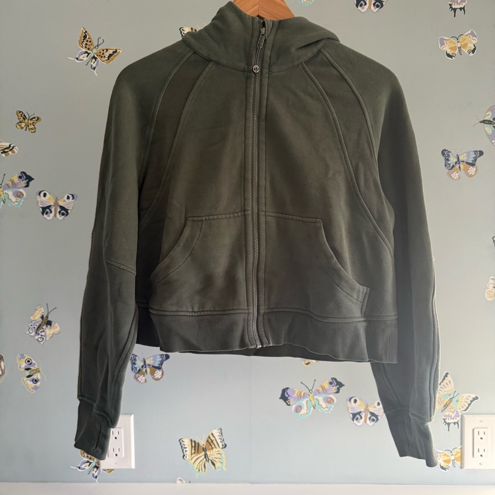 Lululemon Athletica Green Women's Zip Up Hoodie